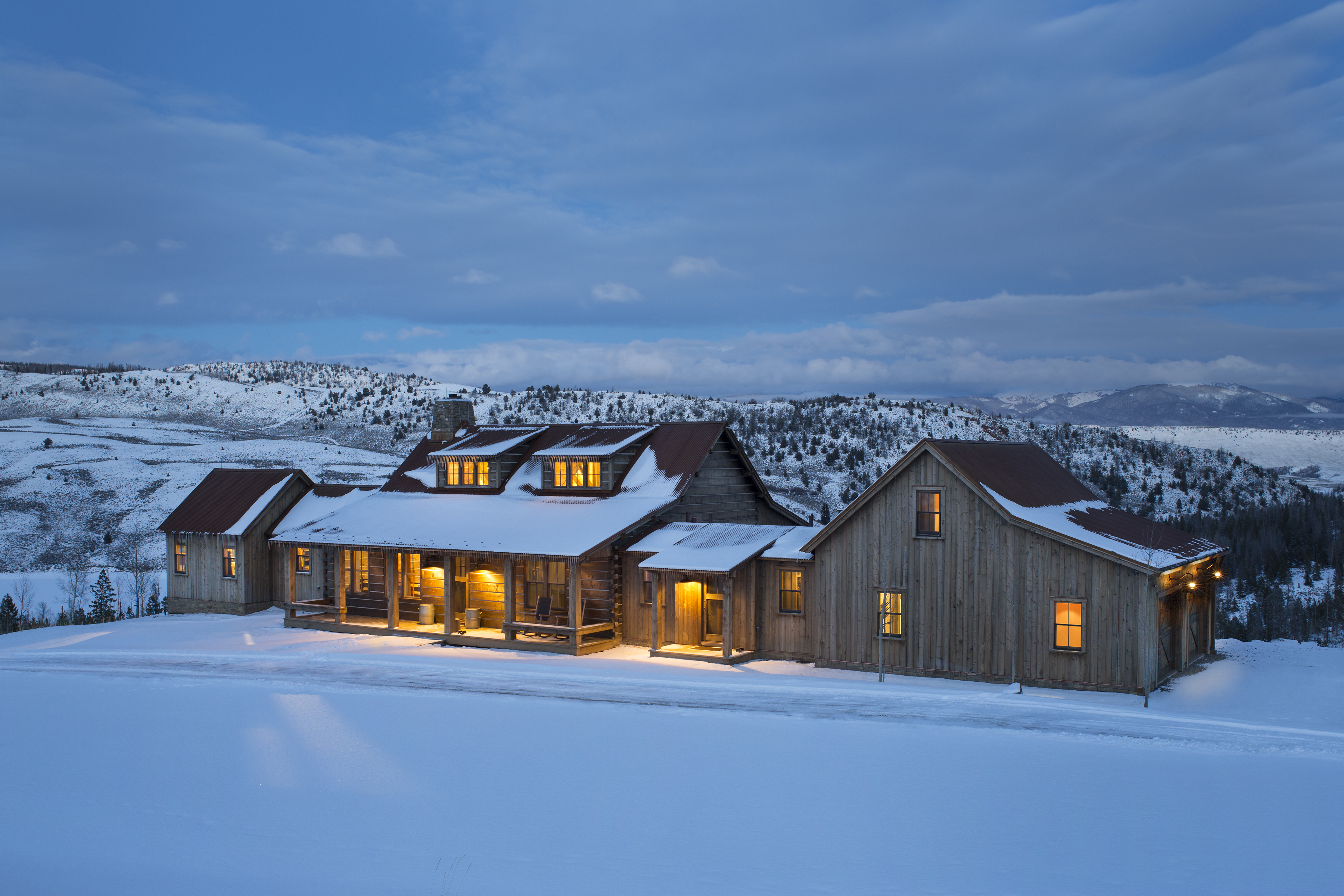 Beck custom home in Colorado mountains